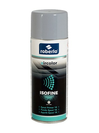 ROBERLO EPOXY PRIMER ISOFINE AEROSOL , LIGHT GRAY