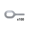 059450 TÕMBEKLAMBRID AlMgSi NR. 3 1,0mm 100tk